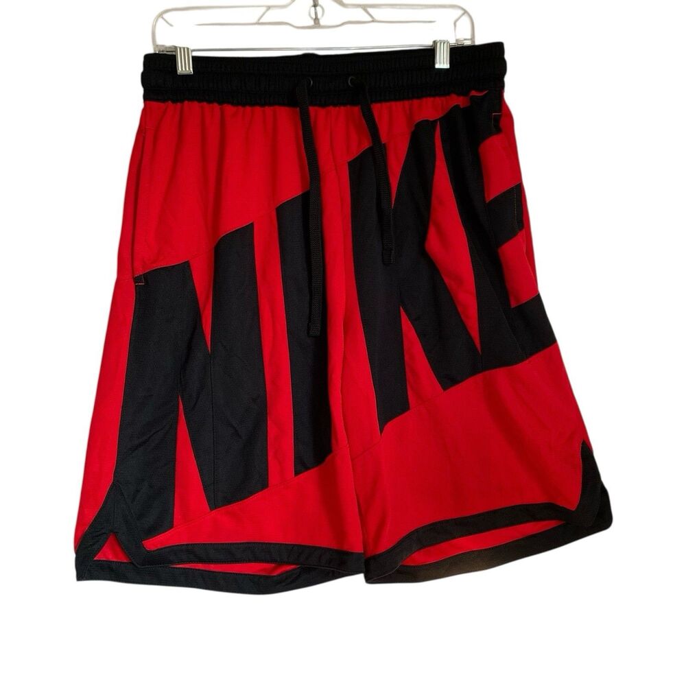 Nike Men's Red and Black Shorts